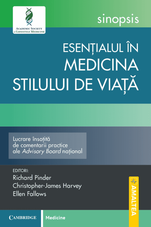 Coperta Sinopsis – Esențialul în Medicina Stilului de Viață (Cambridge Medicine)